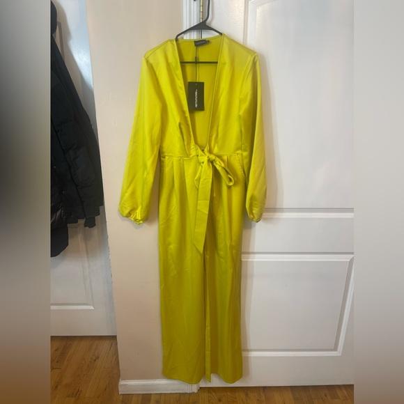 Mustard Colored Jumpsuit - Picture 2 of 2